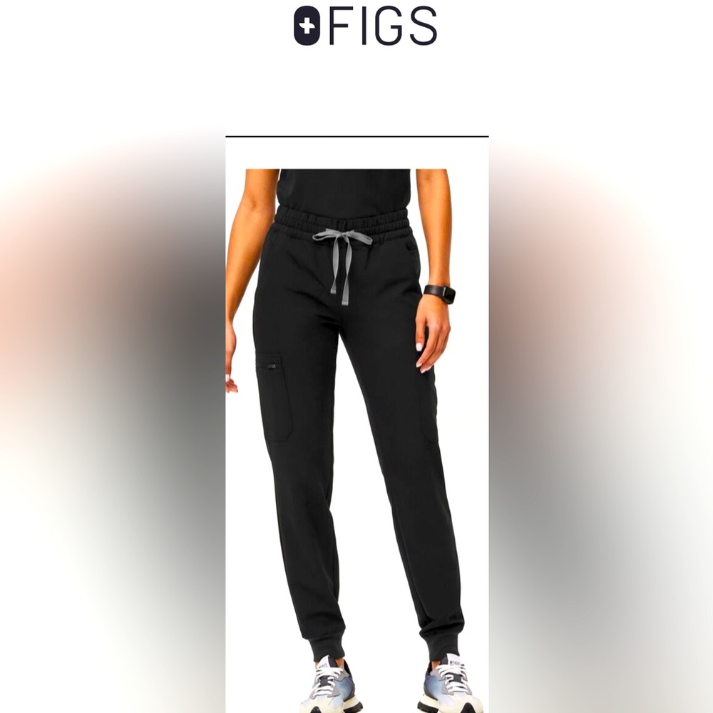 FIGS Womens Black Jogger, Scrub Pant XL, NWT
